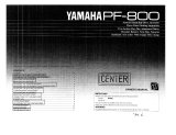 Yamaha PF-800 Instrukcja obsługi