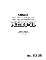 Yamaha PLG100-XG Instrukcja obsługi