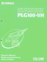 Yamaha PLG100-VH Instrukcja obsługi