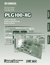 Yamaha PLG100-XG Instrukcja obsługi