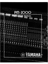 Yamaha PM-2000 Instrukcja obsługi
