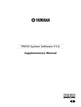 Yamaha PM1D Instrukcja obsługi
