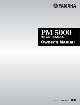 Yamaha PM5000 Instrukcja obsługi