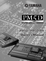 Yamaha PM5D/PM5D-RH Instrukcja obsługi