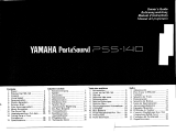 Yamaha PSS-140 Instrukcja obsługi