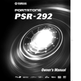 Yamaha PSR-292 Instrukcja obsługi