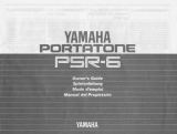 Yamaha PSR-6 Instrukcja obsługi