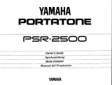 Yamaha PSR-2500 Instrukcja obsługi
