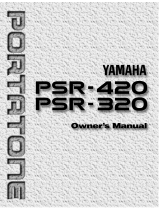 Yamaha PSR-320 Instrukcja obsługi