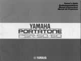 Yamaha PSR-50 Instrukcja obsługi