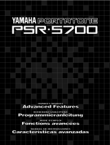 Yamaha psr-5700 Instrukcja obsługi