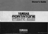 Yamaha PSR-62 Instrukcja obsługi