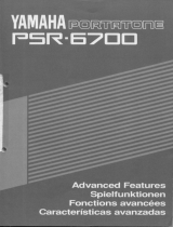 Yamaha PSR-6700 Instrukcja obsługi