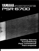 Yamaha PSR-6700 Instrukcja obsługi