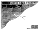 Yamaha PSR-7 Instrukcja obsługi