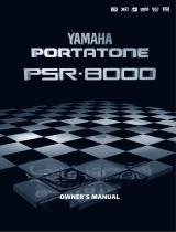 Yamaha PSR8000 Instrukcja obsługi