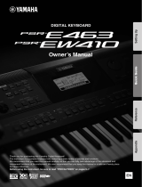 Yamaha PSR-EW410 Instrukcja obsługi