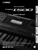 Yamaha PSR-I500 Instrukcja obsługi