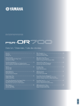 Yamaha PSR-OR700 Karta katalogowa