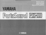 Yamaha PortaSound PSS-120 Instrukcja obsługi