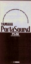 Yamaha PSS-150 Instrukcja obsługi