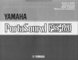 Yamaha PSS-160 Instrukcja obsługi