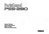 Yamaha PSS-280 Instrukcja obsługi
