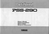 Yamaha PSS-290 Instrukcja obsługi