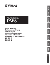Yamaha PW8 Instrukcja obsługi