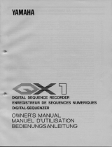 Yamaha QX1 Instrukcja obsługi