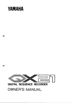 Yamaha QX21 Instrukcja obsługi