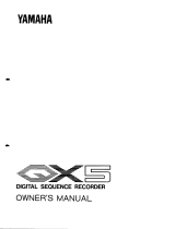 Yamaha QX5 Instrukcja obsługi