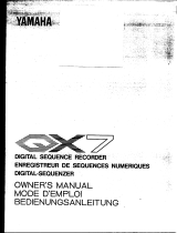 Yamaha QX7 Instrukcja obsługi