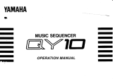 Yamaha QY10 Instrukcja obsługi