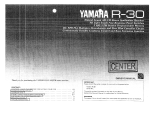 Yamaha R-30 Instrukcja obsługi