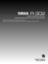 Yamaha R-302 Instrukcja obsługi
