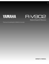 Yamaha R-V902 Instrukcja obsługi