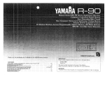 Yamaha R-90 Instrukcja obsługi