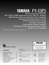Yamaha R-95 Instrukcja obsługi