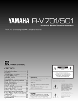 Yamaha R-V701 Instrukcja obsługi