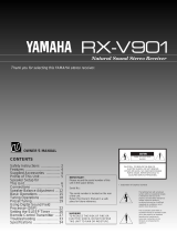 Yamaha RX-V901 Instrukcja obsługi
