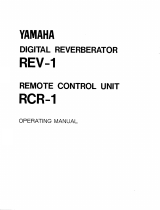 Yamaha RCR-1 Instrukcja obsługi