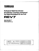 Yamaha REV7 Instrukcja obsługi