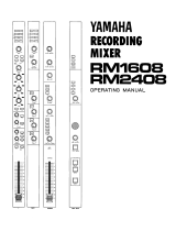 Yamaha RM1608 Instrukcja obsługi