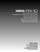 Yamaha RX-10 Instrukcja obsługi