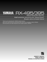 Yamaha RX-395 Instrukcja obsługi
