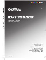 Yamaha RX-V396RDS Instrukcja obsługi