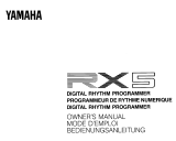 Yamaha RX-5 Instrukcja obsługi