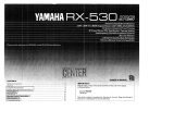 Yamaha RX-530 Instrukcja obsługi