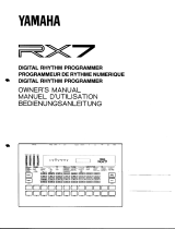 Yamaha RX7 Instrukcja obsługi